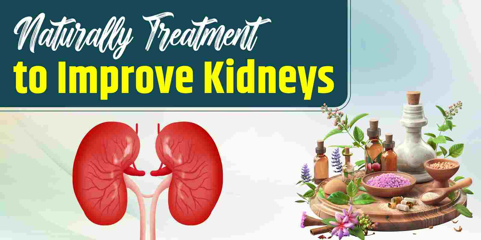 Naturally Treatment to Improve Kidneys